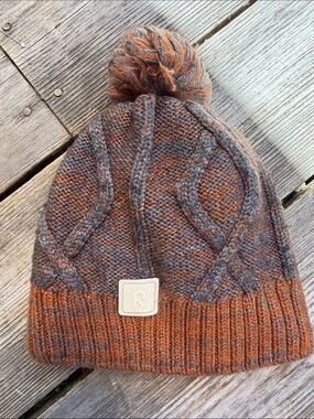 Kids Reima Routii Hat in the Cinnamon Brown